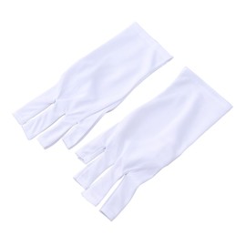 BIUDECO Protect Your Hands Uv Gloves Comfortable Nail Art Manicure Gloves for Gel Nail Treatments