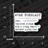 (3 Pcs) Holographic Work Forecast Busy Scattered Sarcasm Profanities Funny