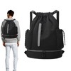 Drawstring Bag | Waterproof Sports Backpack,Basketball Shoulder Bag Large Capacity