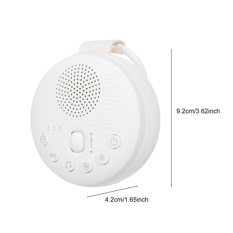 Portable White Noise Machine Baby Soother with 21 Soothing Music