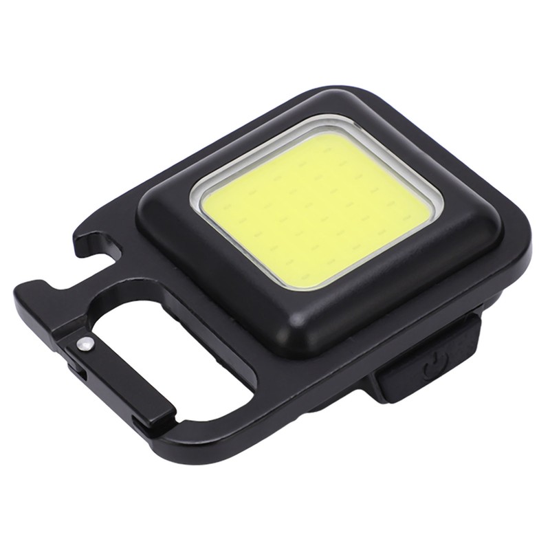 Mini Flashlight 500lm Lighting Portable USB Charging 180° Folding Handle