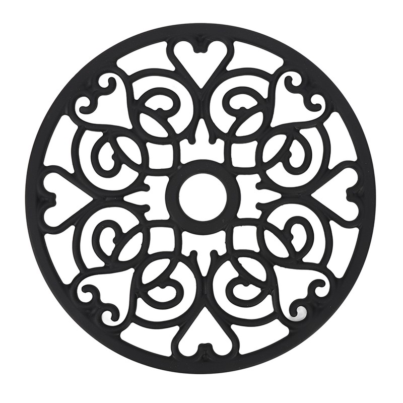 3pcs Modern Kitchen Trivets Waterproof Hollow Carved High Temperature Resistance