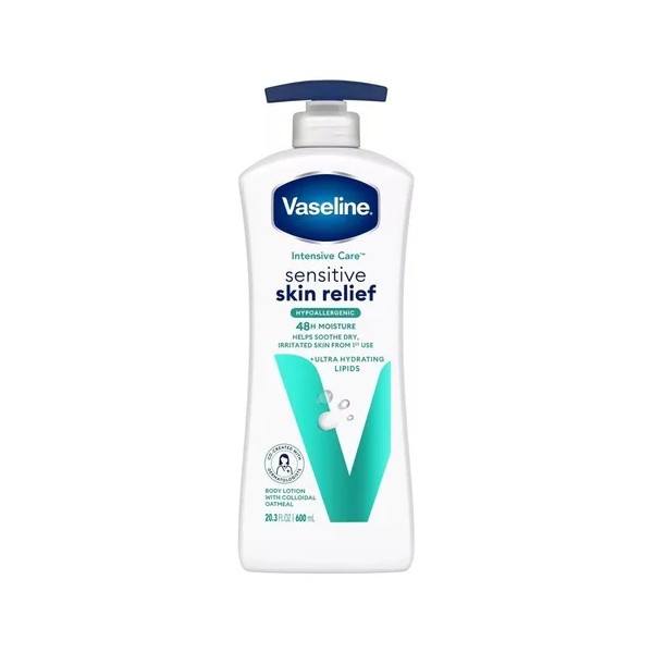 Loción Corporal Hipoalergeni Vaseline Sensitive Skin Relief