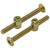 10-Set M6 Furniture Bolt and Nut Kit, Hex Socket Bed