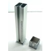 HnFshop 4 pcs/set aluminum height adjustable feet for 45x45mm square