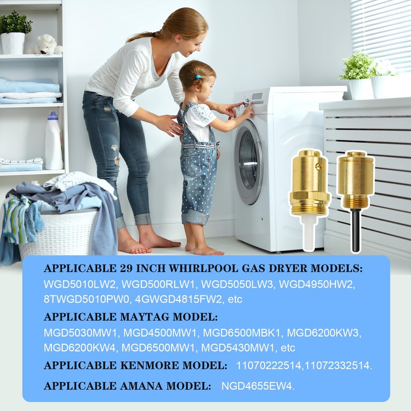 Generic W11581316 Gas Dryer propane Conversion Kit Fit for Kenmore,