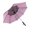 Cooling Fan Umbrella UV Guard Sun Blocking 2600mAh USB Rechargeable