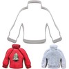LILIAO Christmas Winter Ugly Sweater Cookie Cutter - 4.2 x