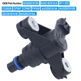 Vapor Evap Emissions Vacuum Solenoid Valve Fit for Ford Escape Fusion Transit Connect Mercury 9U5Z9C915H 911-222 CX2219 AU5Z9C915A AU5A-9G866-AB AU5A9G866AB.