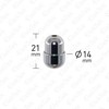 ElekTek Premium Matt Black Bathroom Light Pull Cord Switch Kit