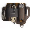 topstache Leather Multitool Sheath,EDC Belt Organizer for Work and Daily
