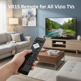 VR15 Remote Replacement for VIZIO TV E421VL E551VL E420VL E470VL E550VL E470VLE E421VO; E420VO E370VL E321VL E371VL E320VP E320VL E421VL E551VL E420VL E470VL E550VL E470VLE E421VO