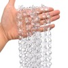 14mm Octagonal Bead String Acrylic Crystal Pearl Chains for Birthday