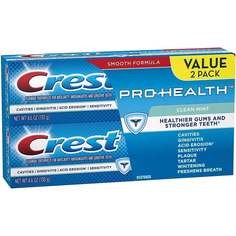 Crest Pro Health Original Clean Mint Toothpaste 5.1 Ounce Pack