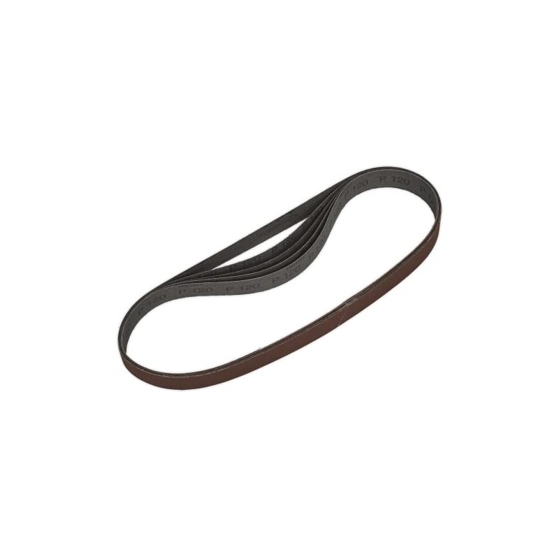 Sealey SB0019 120Grit 25 x 762mm Sanding Belt - Pack