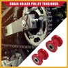 Partuto Chain Roller Pulley Tensioner/for Motorcycle 8mm 10mm 2 Set