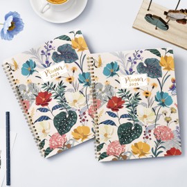 2025 Planner - Jan. 2025 - Dec. 2025, 8" x 10", Planner 2025 Weekly and Monthly, 2025 Calendar Planner Spiral Bound, Strong Twin-Wire Binding