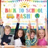 Back to School Bash Backdrop Banner End of Summer Back