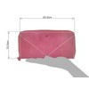 Greenburry Tumble Nappa Leather Wallet 20 cm, fuchsia, Elegant