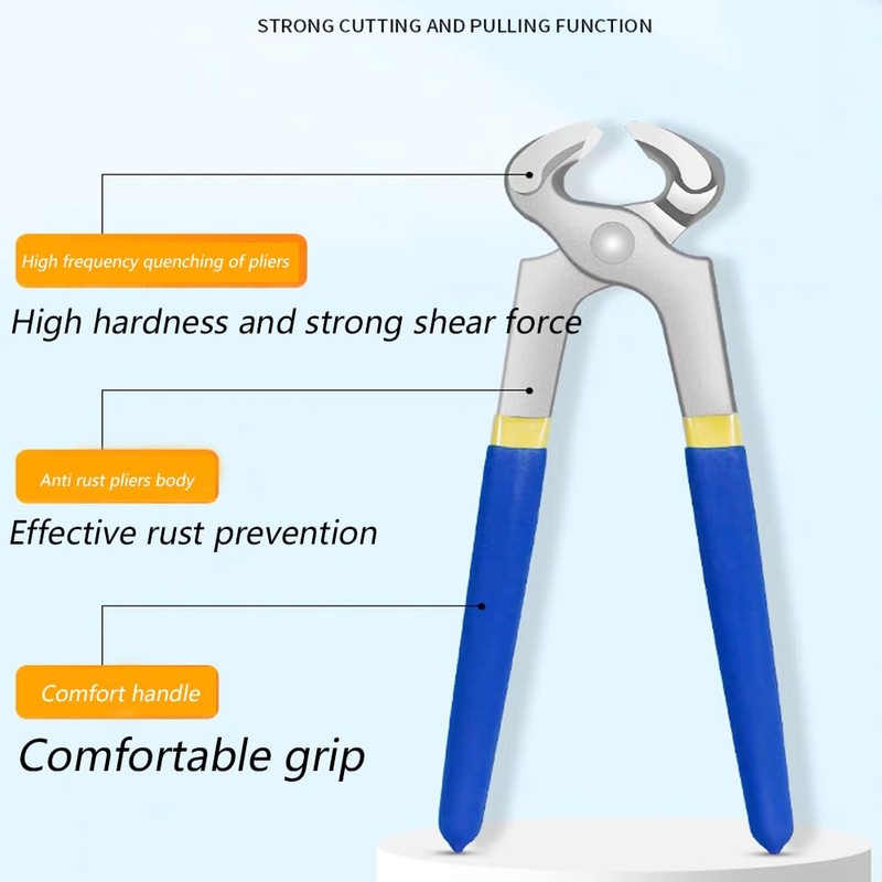 HZACHYX Carpenter Pliers for Heel Replacement and Shoe Repair Tool,