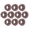 10PCS CNC Carbide Inserts Indexable Round Milling Inserts Lathe Cutting