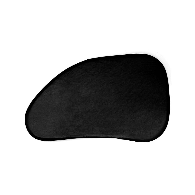 QWORK® 2 piece car sunshade with suction cup, car sun
