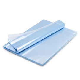 SNOMEL 50 Pieces 13.7" x 17.7" Heat Shrink Wrap Bags, Clear PVC Shrink Wrap, Heat Seal Shrinking Bags for Packaging Gift Basket DIY Projects Shoes Books​