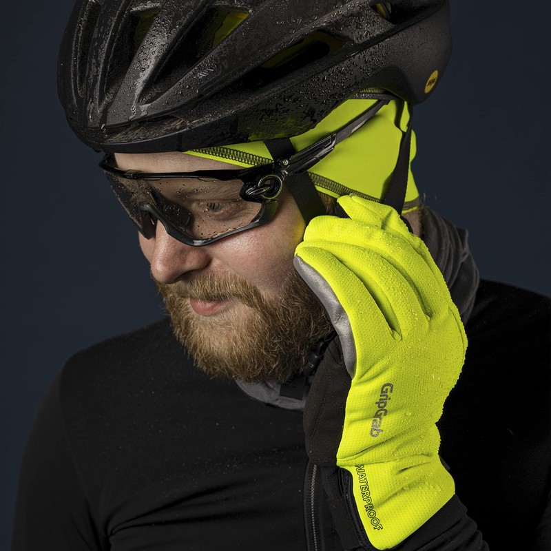 GripGrab Polaris 2 Waterproof Winter Cycling Gloves Primaloft Lined Rain