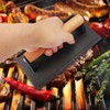 3 Packs 8.26 x 4.3 Inch Cast Iron Grill Press