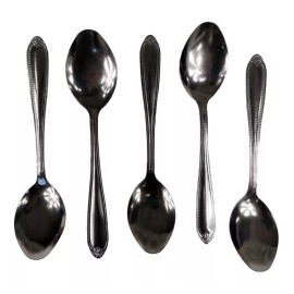 L&T 2 Cucharas Soperas Acero Inoxidable Vajilla Restaurante