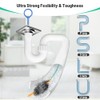 30-Inch Drain Snake Hair Clog Remover - 5 Pack