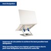 Ewent Laptop Stand with 360° Rotating Base Made of Aluminium