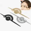 HOTWE Eyebrow Golden Ratio Caliper, Eyebrow Marking Ruler, Double Scale