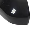 Side Mirror Cover Cap Black UV Resistant Rearview Mirror Cover