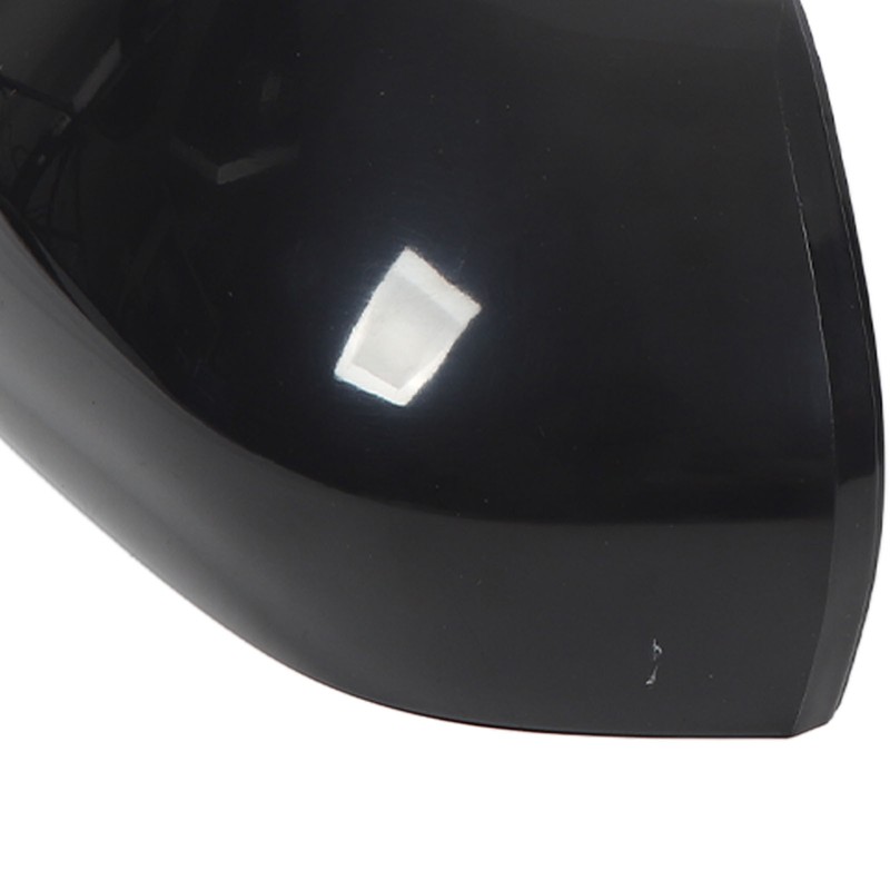 Side Mirror Cover Cap Black UV Resistant Rearview Mirror Cover