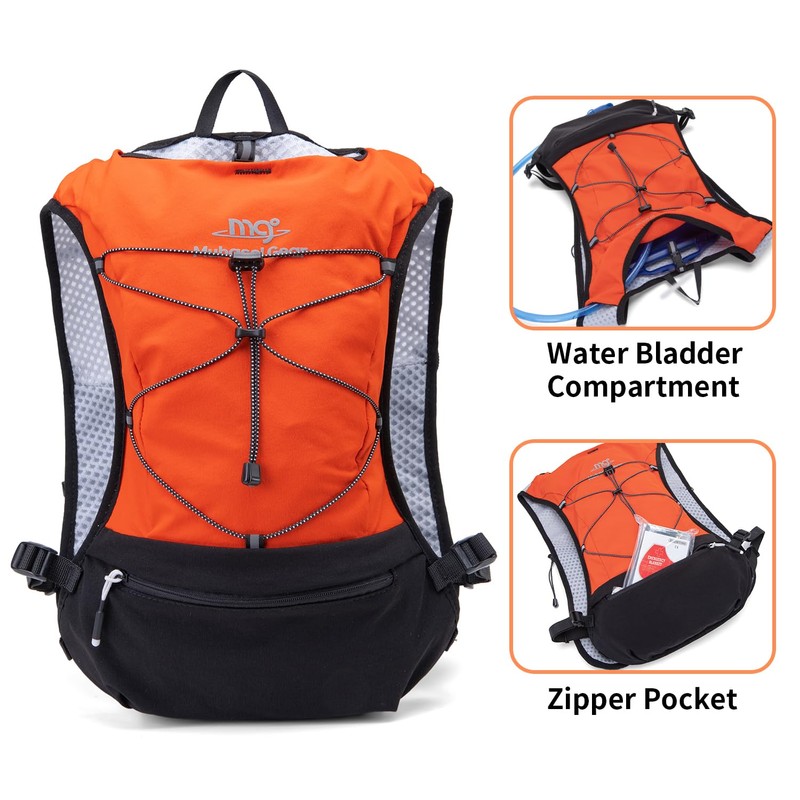 Lightweight Running Vest for Women & Men Hydration Backpack Pack