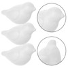 JOINPAYA 15pcs White Foam Birds Paintable Ornaments: DIY Craft Foam