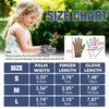 HANDLANDY 2 Pairs Kids Genuine Leather Work Gloves for ages