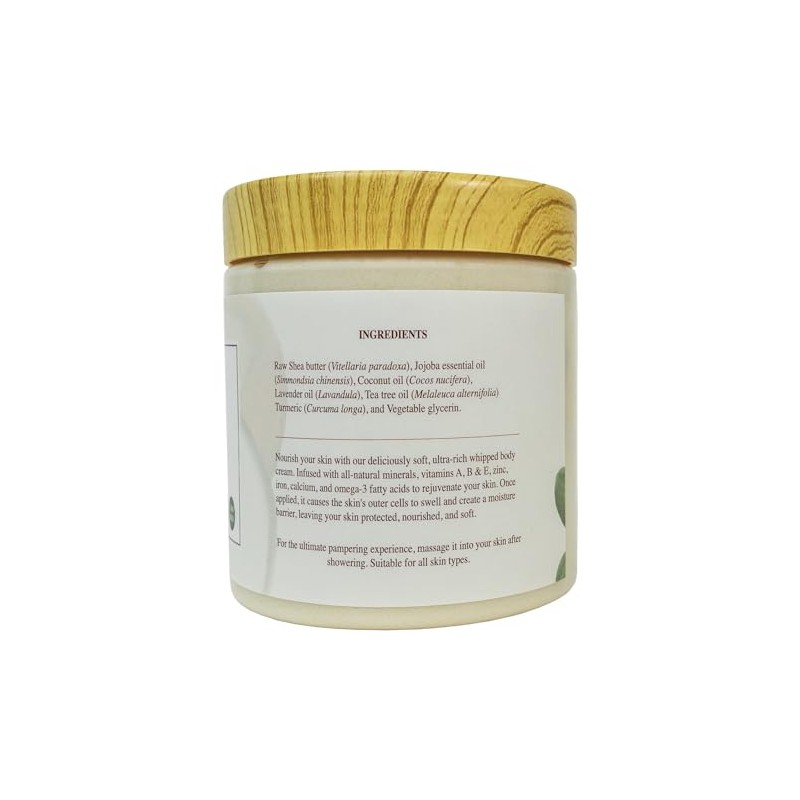 Manteca Corporal Natural De Karité Con Aceites Esenciales Naturales Para