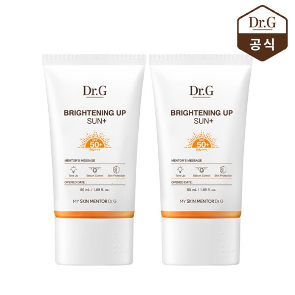  Dr.G Brightening Up Sun Plus 50ml 1+1 / 닥터지