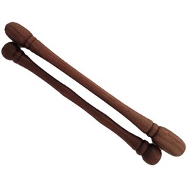 2 DEURA ROSEWOOD Irish Celtic BODHRAN Drum Tippers Beaters