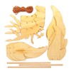 Baker Ross AT544 Fairy Wooden Flying Puppet Kits - Pack