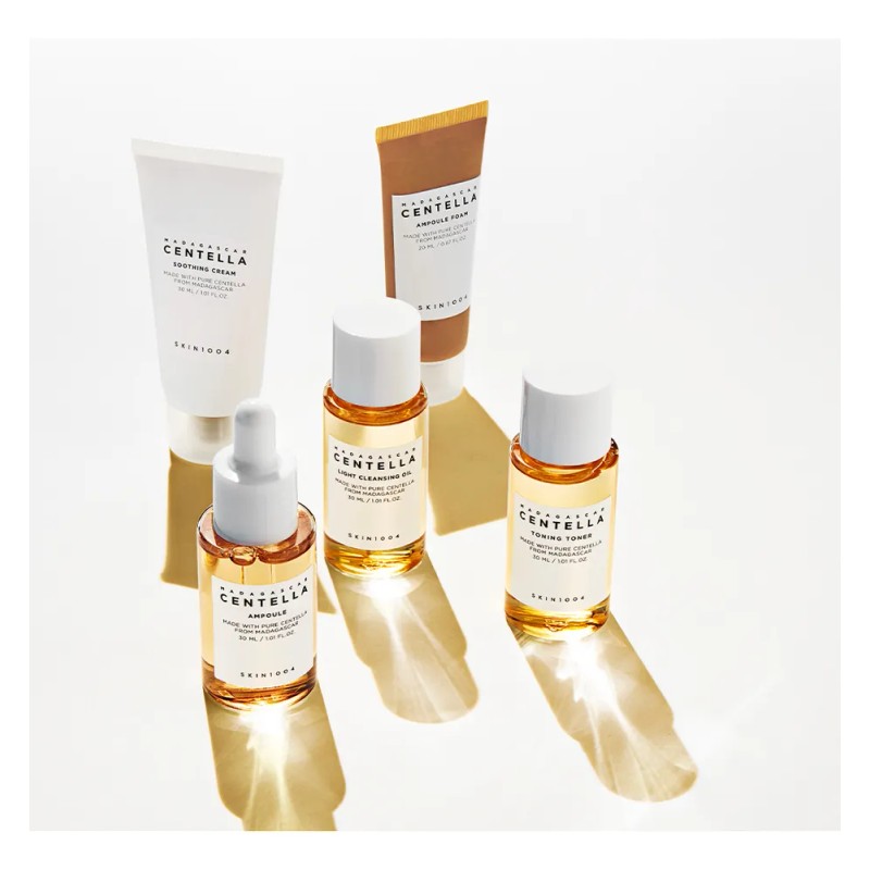 Skin1004 Facial Madagascar Centella Travel Kit 5 Piezas