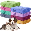 KisSealed 8Pcs Dog Towels for Drying 55 x 28 Inch