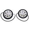 Vroelos 2PCS Led Fog Light, 18 Watts Pair Super Bright