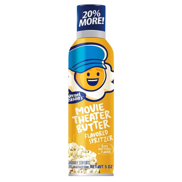Kernel Season's Movie Theater Butter Spritzer, 5oz Bottles, Butter, 30