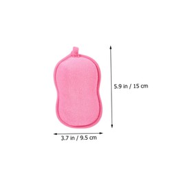 VICASKY 4 Pack Baby Shower Loofah Sponge Brush Bath Towel Set for Newborns Toddlers Boys and Girls Bath Shower Body Scrubber Brush Exfoliating Soft and Comfortable