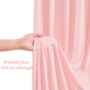 10x10ft Dusty Pink Backdrop Curtains with Lights String for Parties,