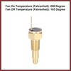 HEROFFIX Universal Engine Cooling Fan Temperature Thermo Sensor Switch 1/8"