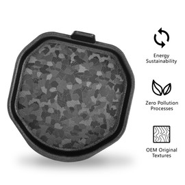 Cup Holder Coaster for 2018-2024 Jeep Wrangler JL JLU 4XE/Gladiator JT Cup Holder Insert Mat Pad Non-Slip Liner Interior Accessories (Front)